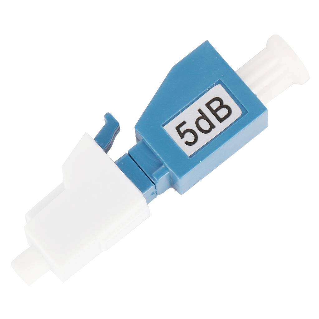 LC UPC5DB Optical Fiber Attenuator Connector SingleMode Male Female Adapter High Return Loss