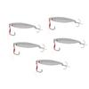 5Pcs 20g Vib Fishing Bait Metal Vib Hard Fishing Lure Artificial Hard Lures Fake Bait Silver