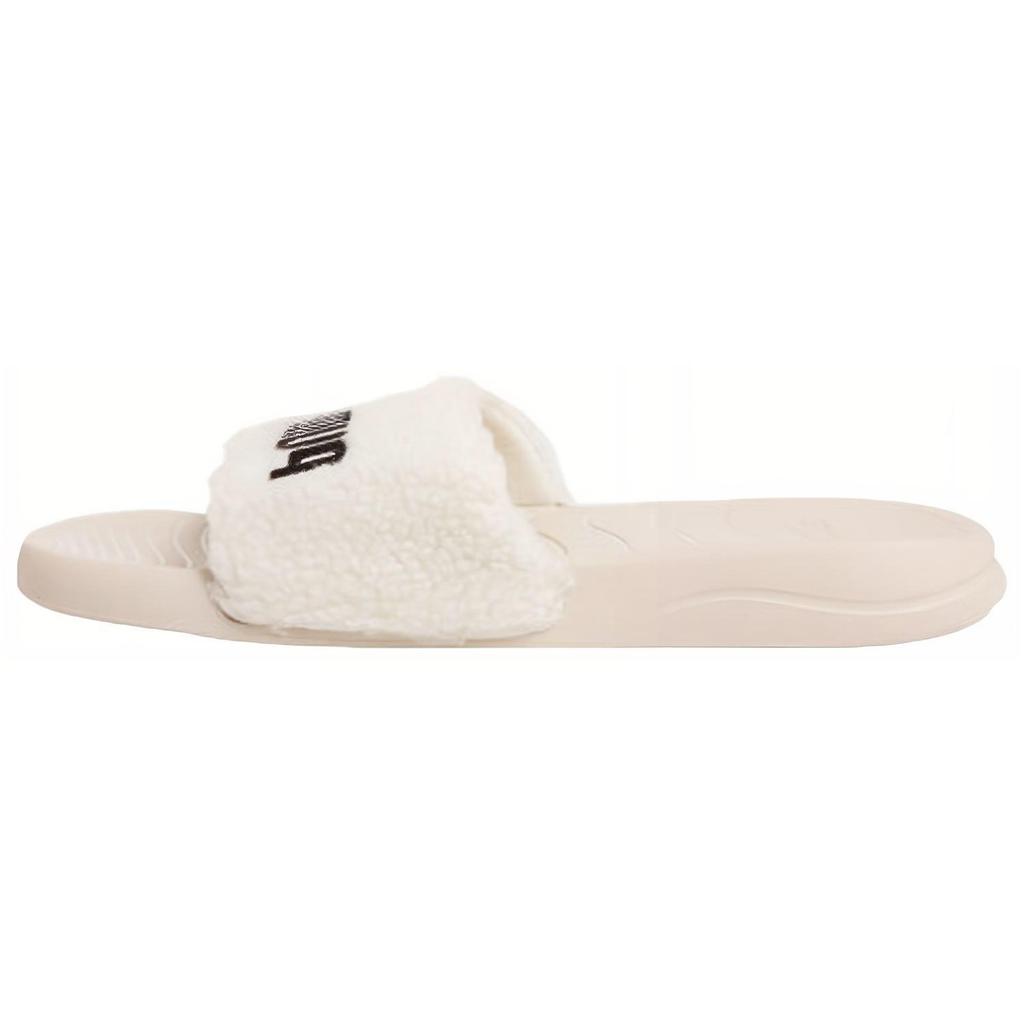 PUMA Popcat 20 White Velvet Slippers 375955-02