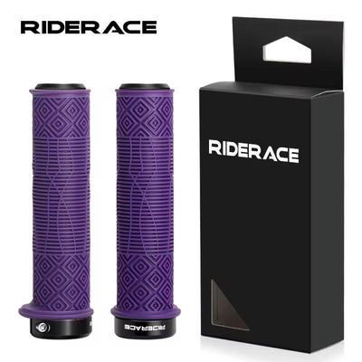RIDERACE Bisiklet Gidonları Elcikleri TPR Kauçuk Ergonomik Dağ Mtb Bisiklet Gidonu Bmx Direksiyon Elciği Kaymaz Rahat Gidon Uçları