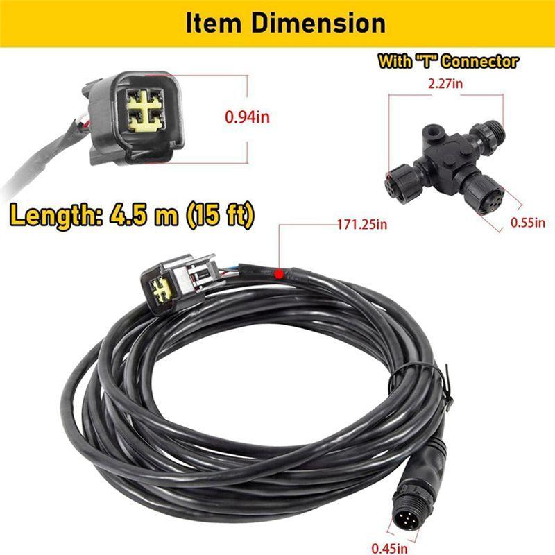 Langlebig-Für Lowrance & Simrad 000-0120-37 Motor-Interface-Kabel NMEA 2000 7M & T Zubehör