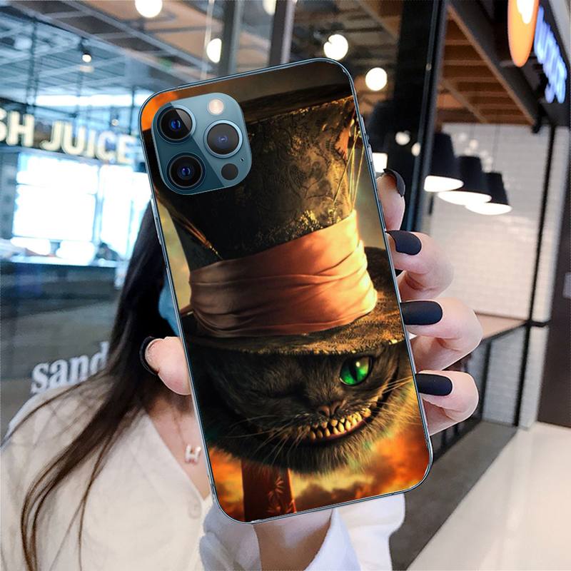 

Чехол для телефона Deviant Art Cat для iPhone 11 12 13 Pro Max 5s 6s 7 8 Plus X Xr Xs Max Se 2020 13 Mini iphone 13 mini