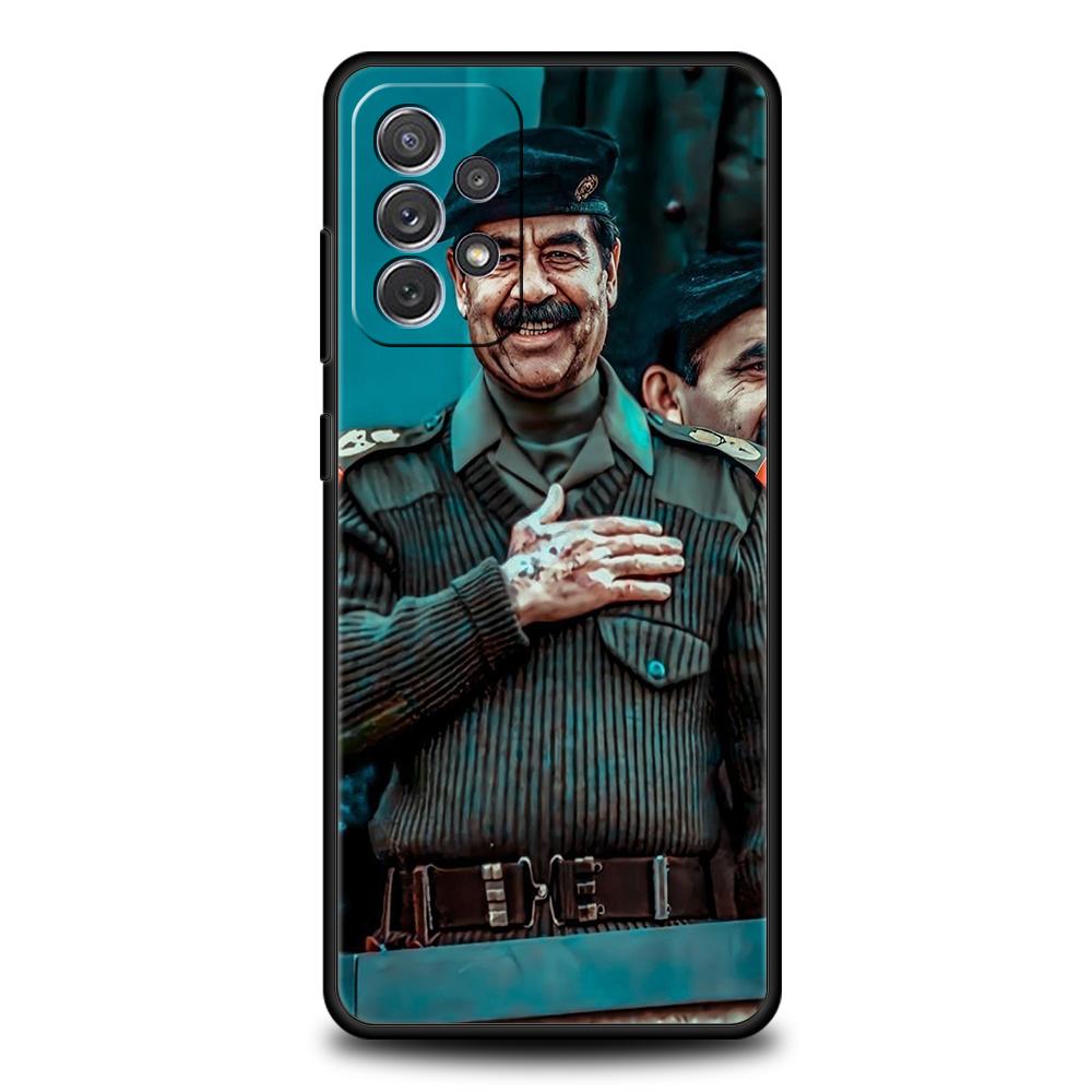 

Arabic Iraq Saddam Hussein Phone Case For Samsung A15 A13 A35 A55 A51 A71 A41 A31 A21S A03S A05 A23 A25 A33 A53 A73 5G Cover Samsung A71