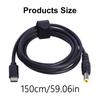 Type C to Power Cable USB C Plugs to Male 9V 12V 15V 20V Charging Cable for Routers Laptops Speaker Modem LED