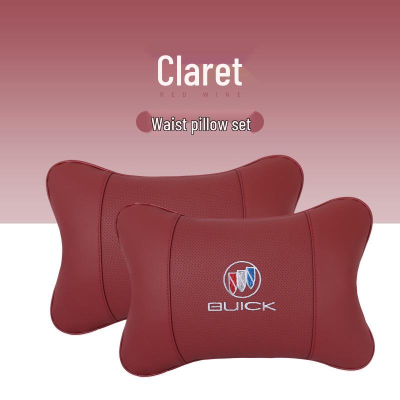 Buick Headrest and Lumbar Support Pillow for Regal GL8 Excelle LaCrosse