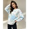 2026 Herbst Damen Bunte Pullover Stricken Basic Mode Rundhals Stil Locker Pullover Sweater