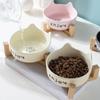 1/2Pcs Set Anti-Slip Small Dog Bowl Split Design Water Feeders  Cat Small Dogs Supplies