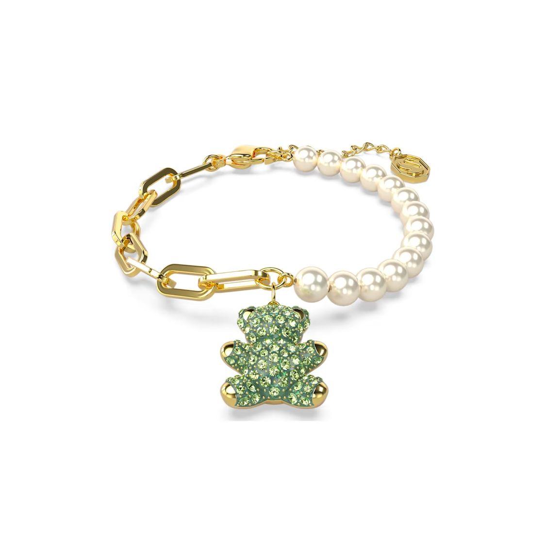 

Swarovski Teddy Bear Design Bracelet Women bracelets Green 5669167 Green,F