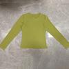 European and American Women's Casual Slim Fit Long Sleeve Pullover T-shirt Streetwear Set
