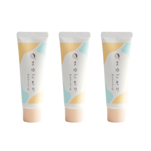 [Yojiya Official] Mayugomori Hand Cream (30g x 3 pack) Moisturizing, hydrating, penetrating hand cream with plant-derived, natural moisturizing ingred