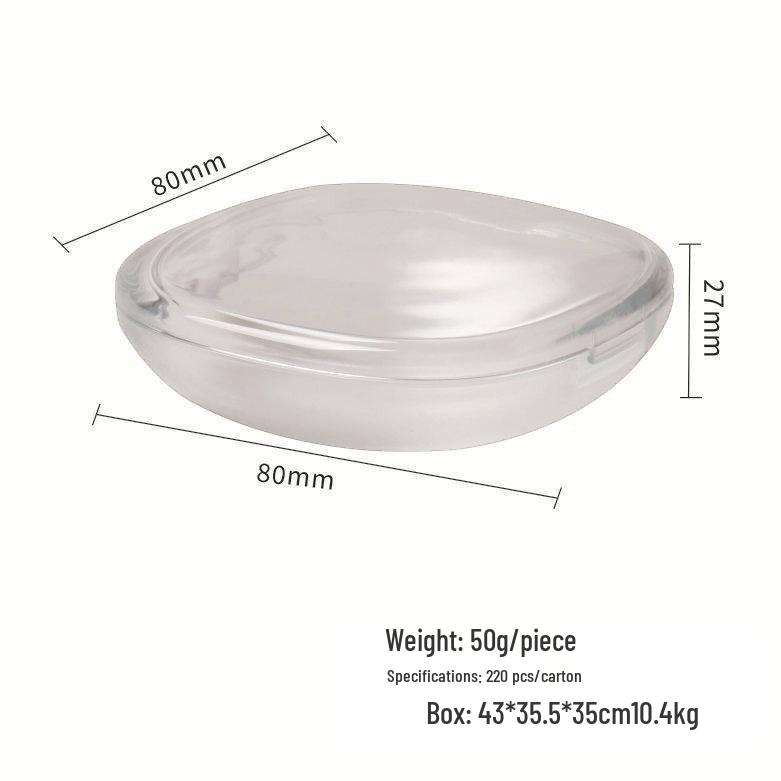 Frosted Transparent Dental Retainer & Denture Box - Stylish & Portable