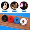 D.SigiYa Guitar Strap Lock Gaskets, Set of 8, Guitar Accessories, Safety Strap Lock Washers, Silica Gel, Anti-Slip, Drop Prevention, Strap Block, Easy