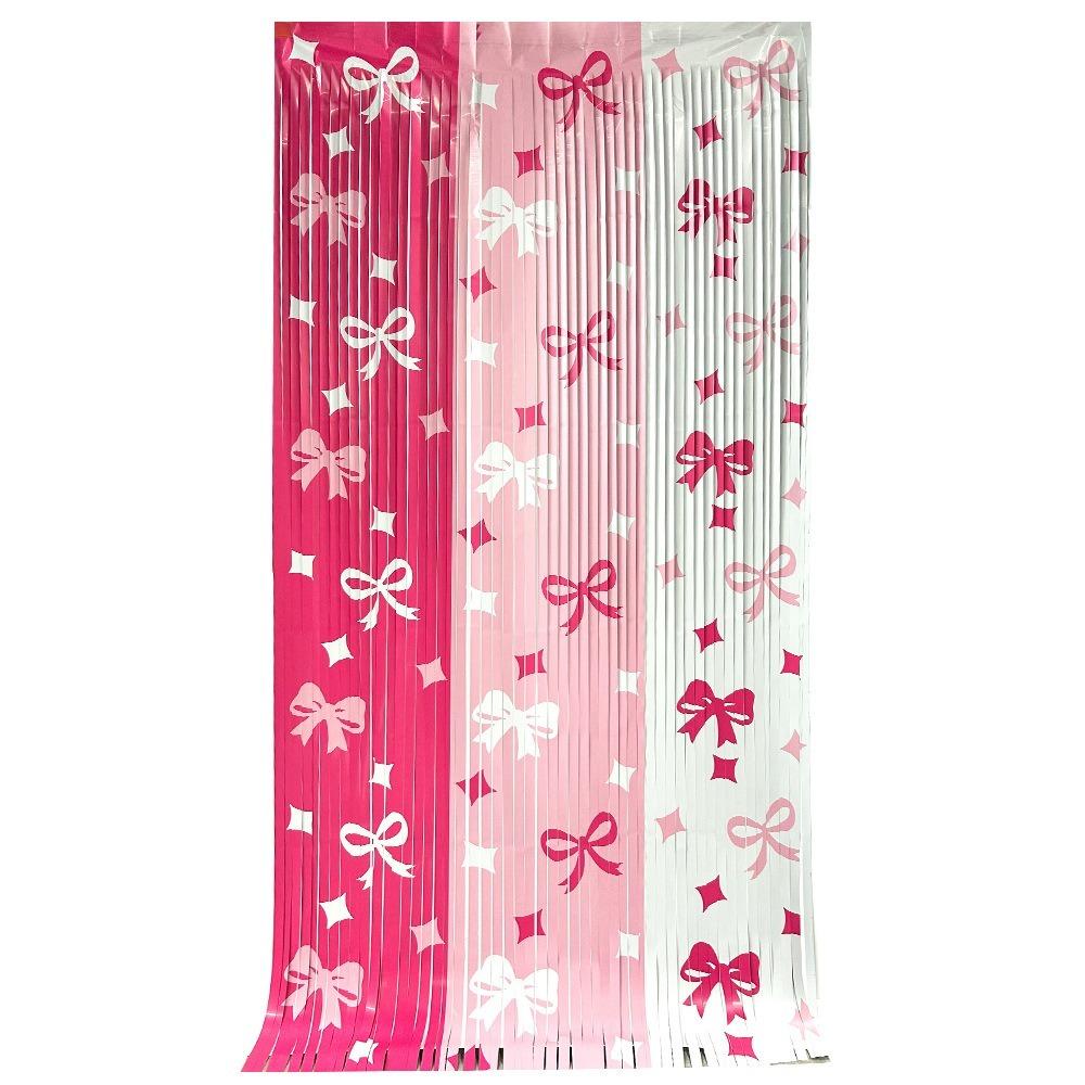 Sparkling Valentine s Day Curtain Exquisite Romantic Valentine s Day Backdrop Lighted Glowing PET Backdrop Decor Photo Backdrop