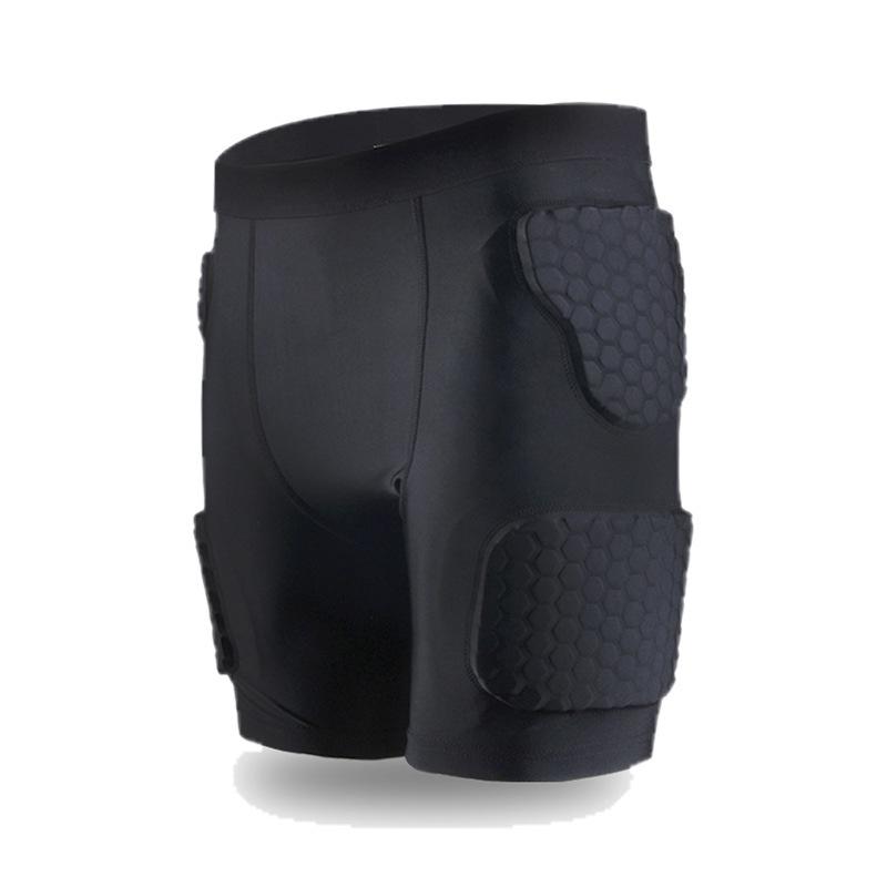 Rugby/Football Anti-collision Protective Gear Set: Padded Pants & Shoulder Pads for Goalkeepers - Tight-fitting, 3D Sports Equipment