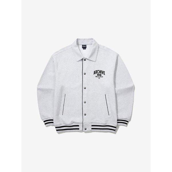 Fila Cotton Blend Graphic Stadium Jacket