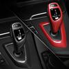 Carbon Fiber Style Gear Shift Handle Sleeve Cover Trim For BMW F20 F21 F22 F23 F30 F31 F34 F35 F32 F33 F36 Interior Accessories