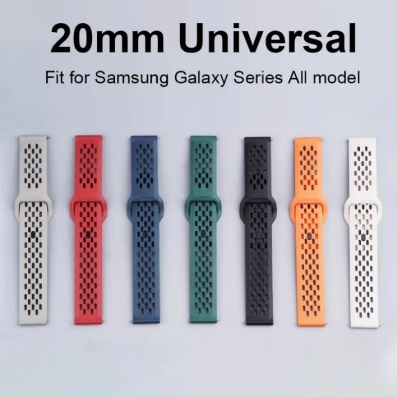 Sport Silicone Band for Samsung Galaxy Watch 8 Classic Ultra 47mm Watchband Liquid Silicone Strap for Watch 7 6 5 Pro 4 44mm40mm
