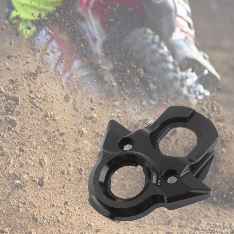 Centrals Control Cover Aluminum Alloys Decorative Cover Carbon Fibers Pattern Motorbike Aesthetic Enhancement