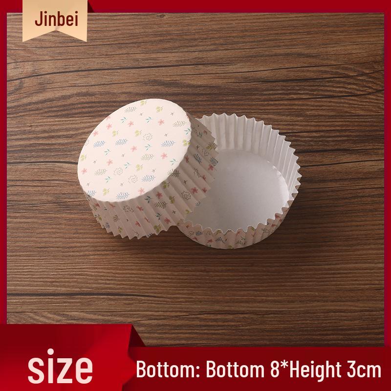 Heat-Resistant Laminated Baking Cups, Oil-Proof Cake & Bread Trays, Set of 200