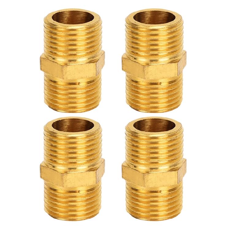 

Pipe Joints Double Nipples Male Threaded Double Nipples Pipe Fitting set for DIY 1
