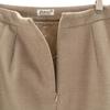 Herno made in Italy Mimole length Tight Skirt 46 Beige Women Used