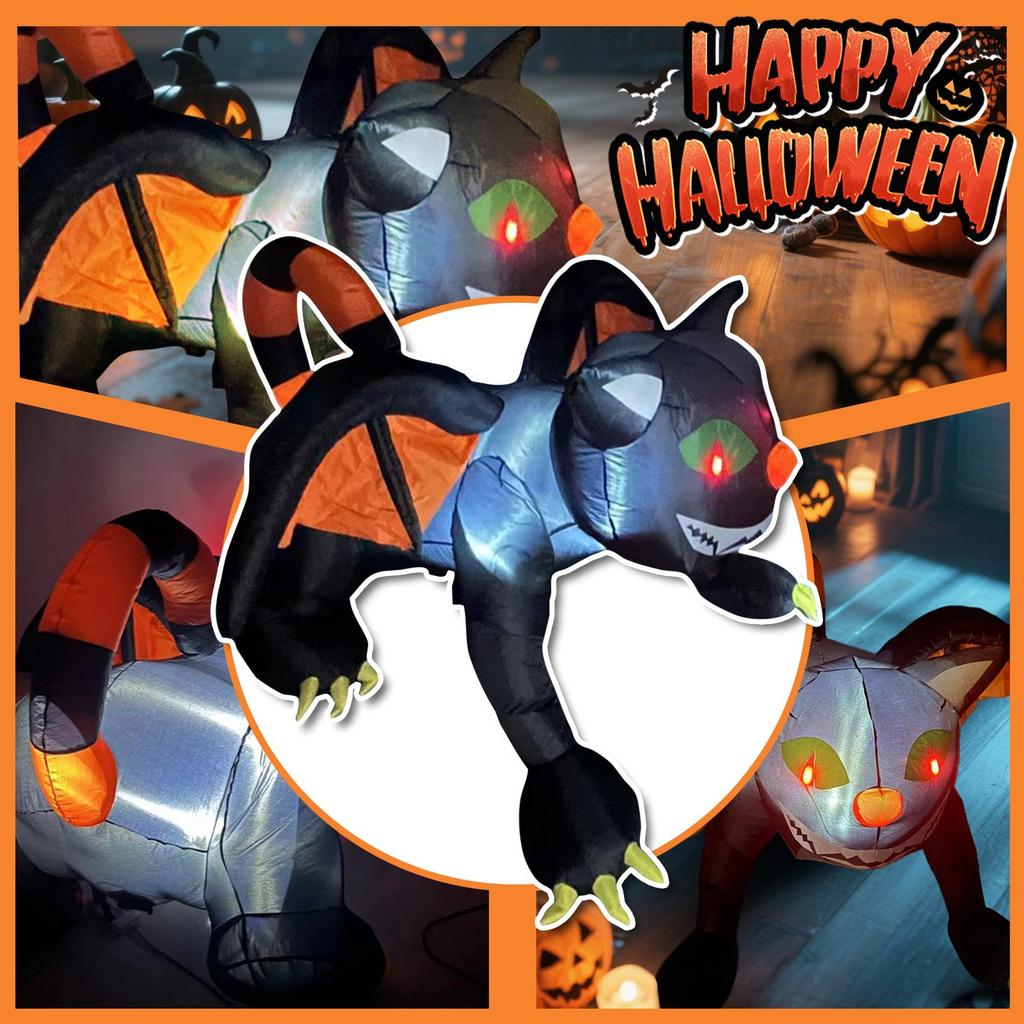 Halloween Inflatable  Glowing  Decoration Party Party Home Decoration Ornaments Easy To Install And Full Of Atmosphere