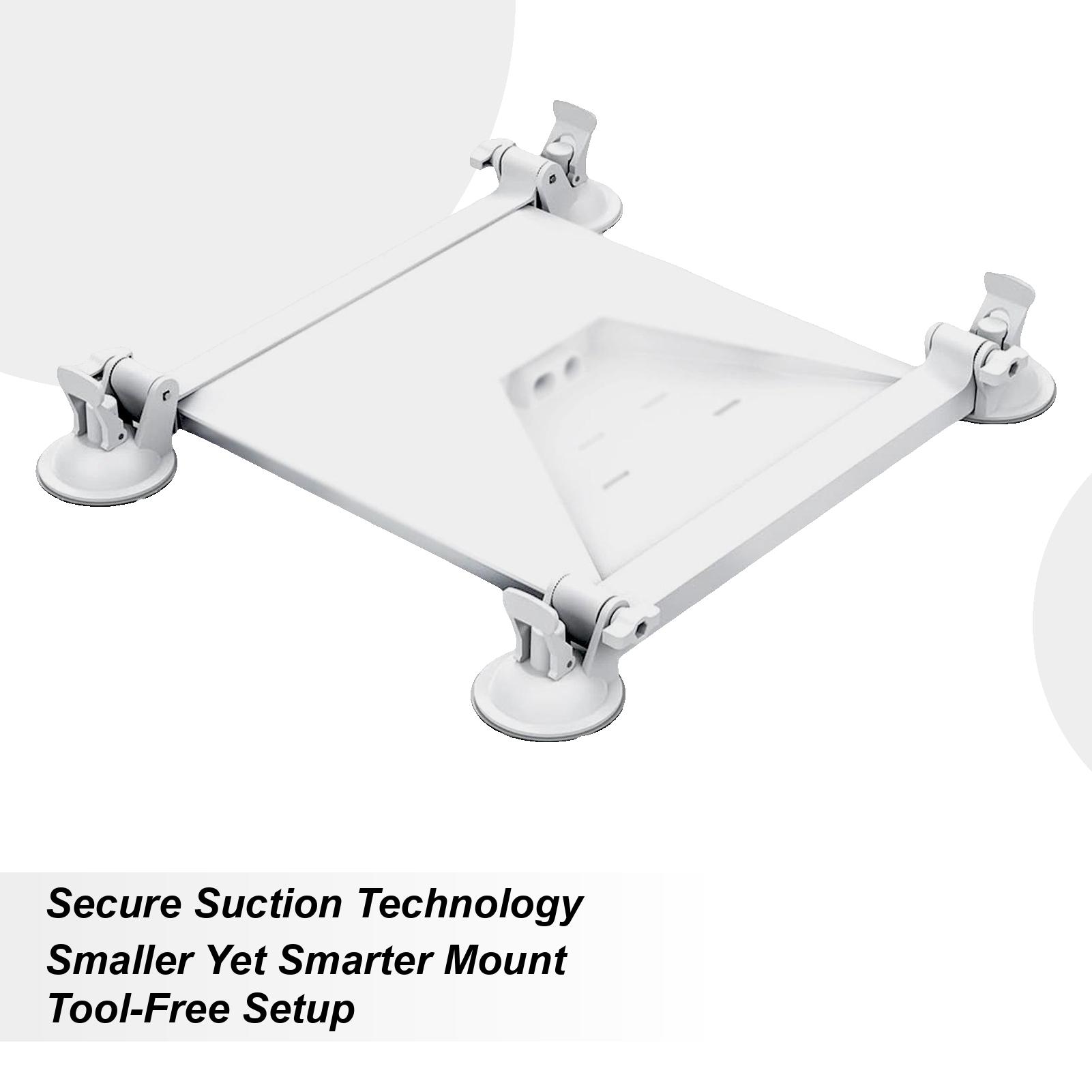 

For For Starlink Mini Car Window Mount 360-Degree Adjustable Suction Cup Cradle Adjustable Portable Car Roof Mount For Laptop China Mainland
