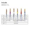 6Pcs Dental Heat Activated Root Canal Files Sx-F3 25Mm Bendable Dentist Tools For Root Canal Treatment