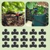 Leakproof T Shape Adapters Fitting Easy Installation For Small Scale Drip Irrigation Projects Efficient Plant Watering Solution