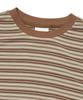Nomaenyueol Offbeat Stripe T-Shirt - Brown