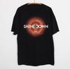 New Shinedown Band- Bully Short Sleeve Cotton Black All Size Shirt Unisex T-Shirt