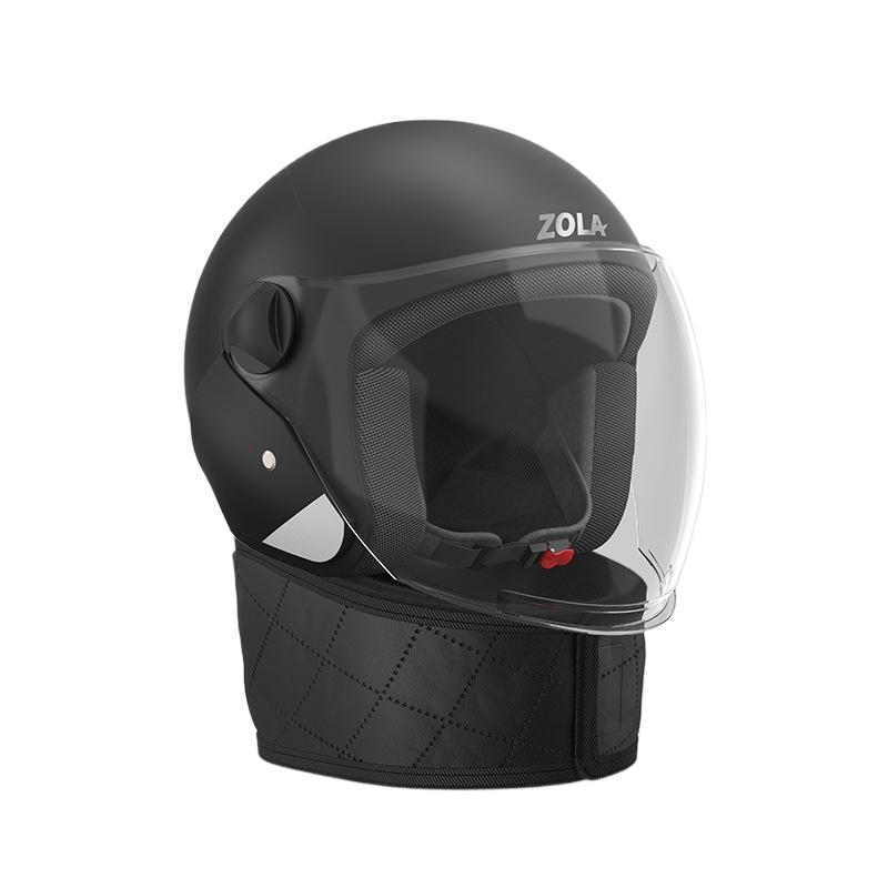 Winter Helmet Belt Scarf Electric Car Helmet Men and Women Universal Cat Ear Helmet Hard Hat