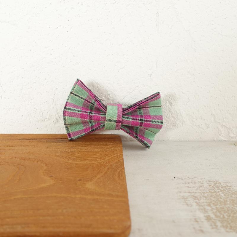 MUTTCO Cat Collar Personality Plaid Neck Collar UCC-099