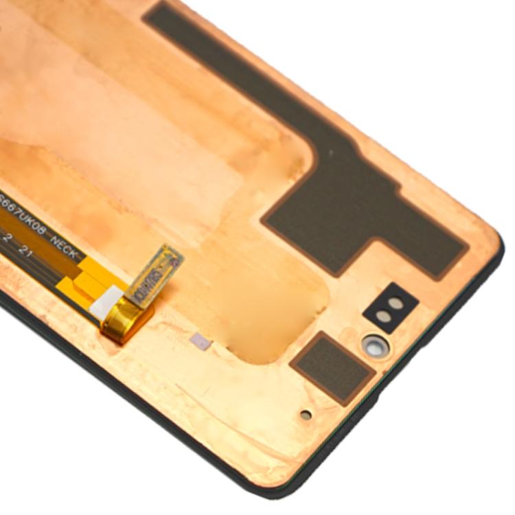 Oryginalny ekran Super AMOLED LCD do Galaxy Note10 Lite z digitizerem w komplecie (czarny)