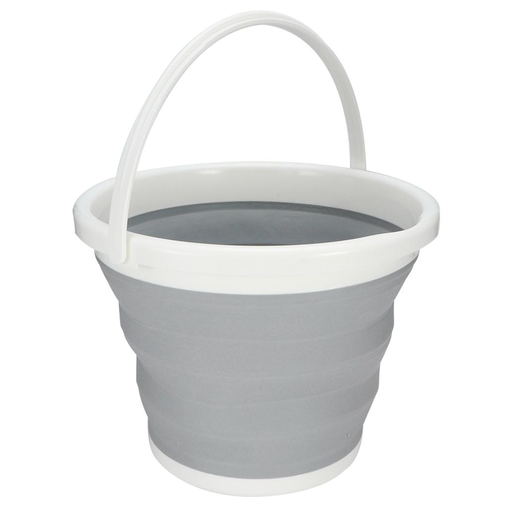 10L Collapsible Bucket Portable Folding Water Container Outdoor Car Wash Fishing Travel