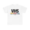 VHS Retro Logo Grafik T-Shirt Unisex