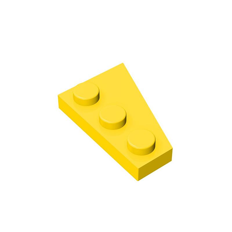 43723 Wedge Plate 3 X 2 Left Bricks Collections Bulk Modular GBC Toys For Technical MOC DIY Building Blocks Compatible