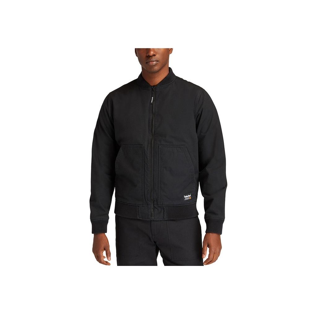 Timberland Outdoor Lightweight Flight Cotton Jacket Winter Men Jacket Black A22A2-001