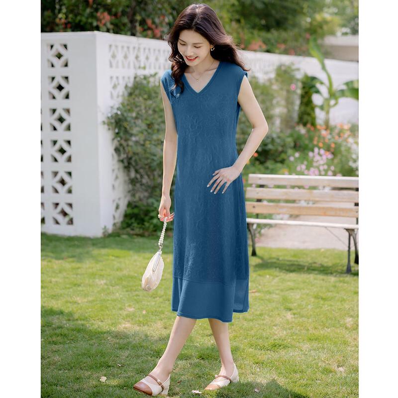 Mocana Urban Casual Vest Midi Dress