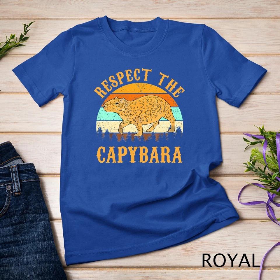 Capybara Shirt Funny Capybara T-Shirt Unisex T-shirt 8 4XL