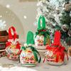 2025 Kreatives Weihnachtsgeschenk Apfelbox & Süßigkeiten Kordelzugbeutel Handtasche