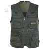 Men's Multi-Pocket Tactical Vest for Fishing and Photography - Mesh Design for Spring, Summer, and Autumn