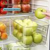 Transparent Refrigerator Drawer Storage Box