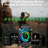 2025 New Outdoor Sports Fitness Smartwatch For Men 1.96 Inch Screen Bluetooth Calling Waterproof Watches Blood Oxygen Reloj Hombre