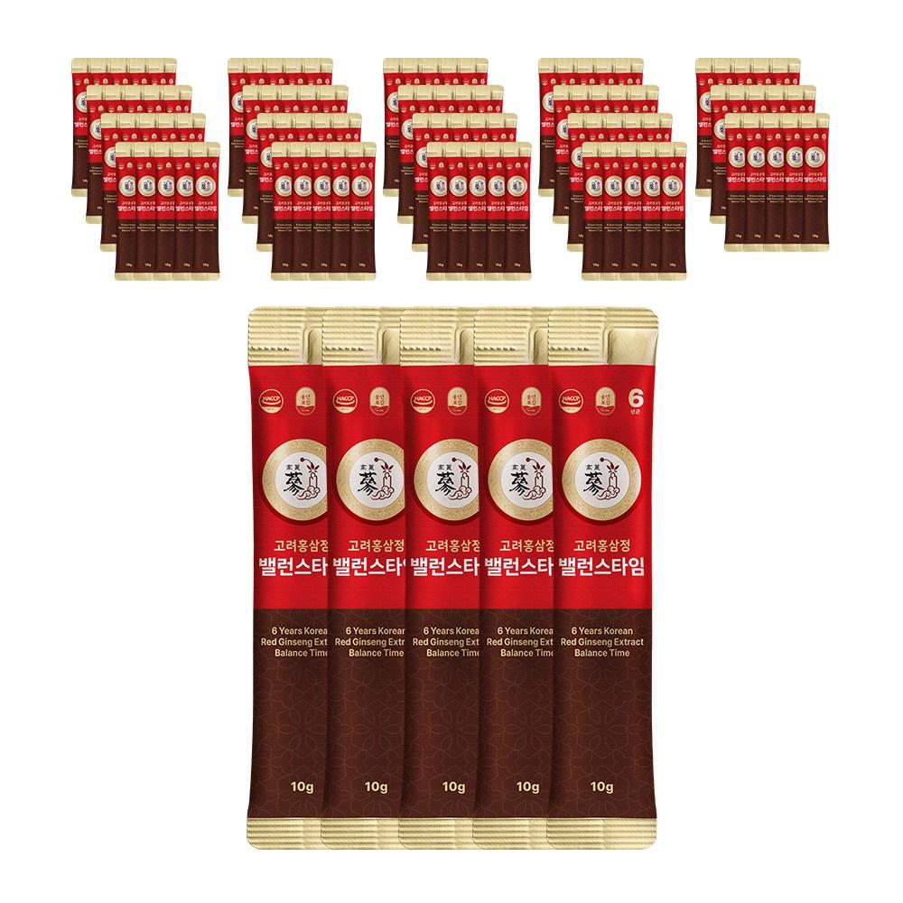 Pungnyeonbogam 6-Year-Old Korean Red Ginseng Extract Balance Time 10g 100 Pcs