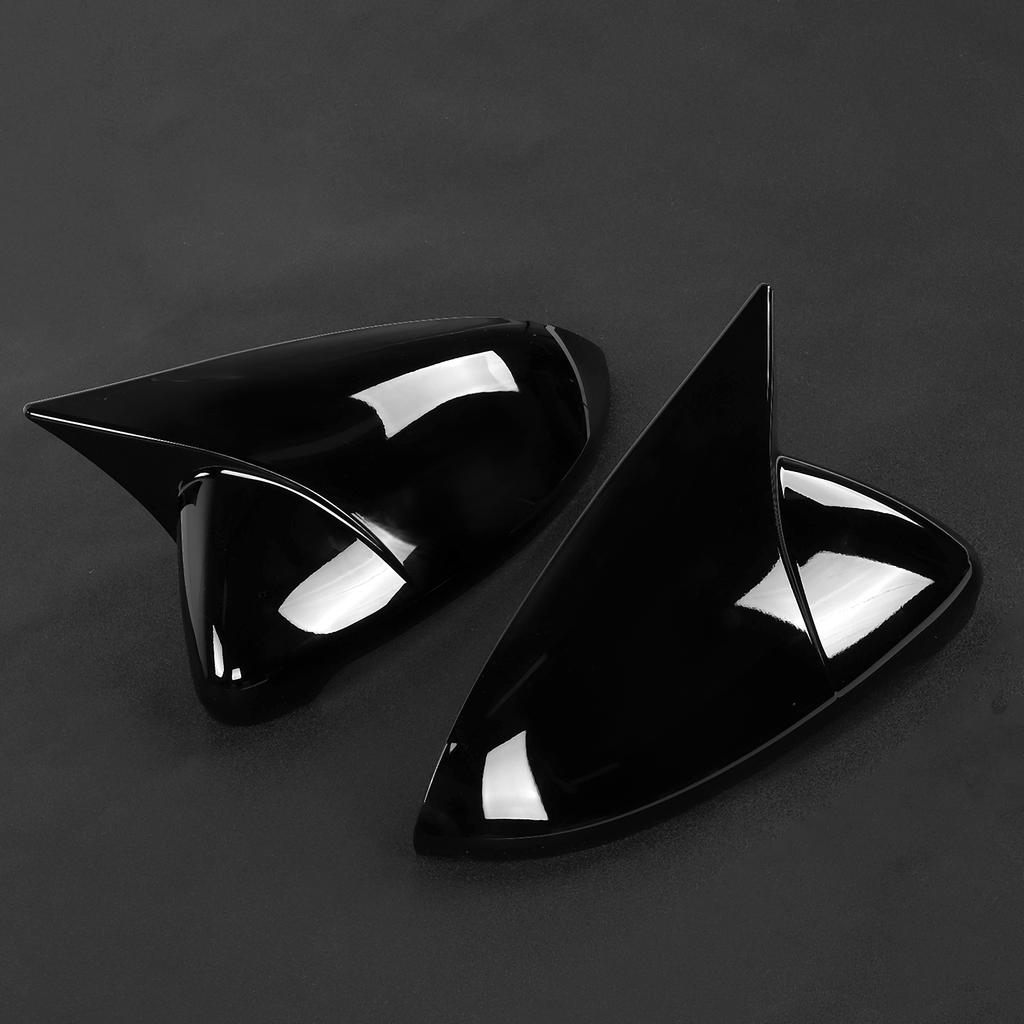 Pair of Rear Side Mirror Cover   Housing   Fit for MK7 MK7.5 R 20132020(Gloss Black )