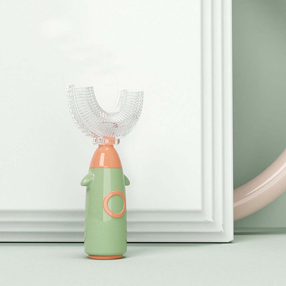 1-12years Kids Favors Oral Care U-Shape Toothbrush Cleaning Tool Tooth Brushing Teeth Whitening