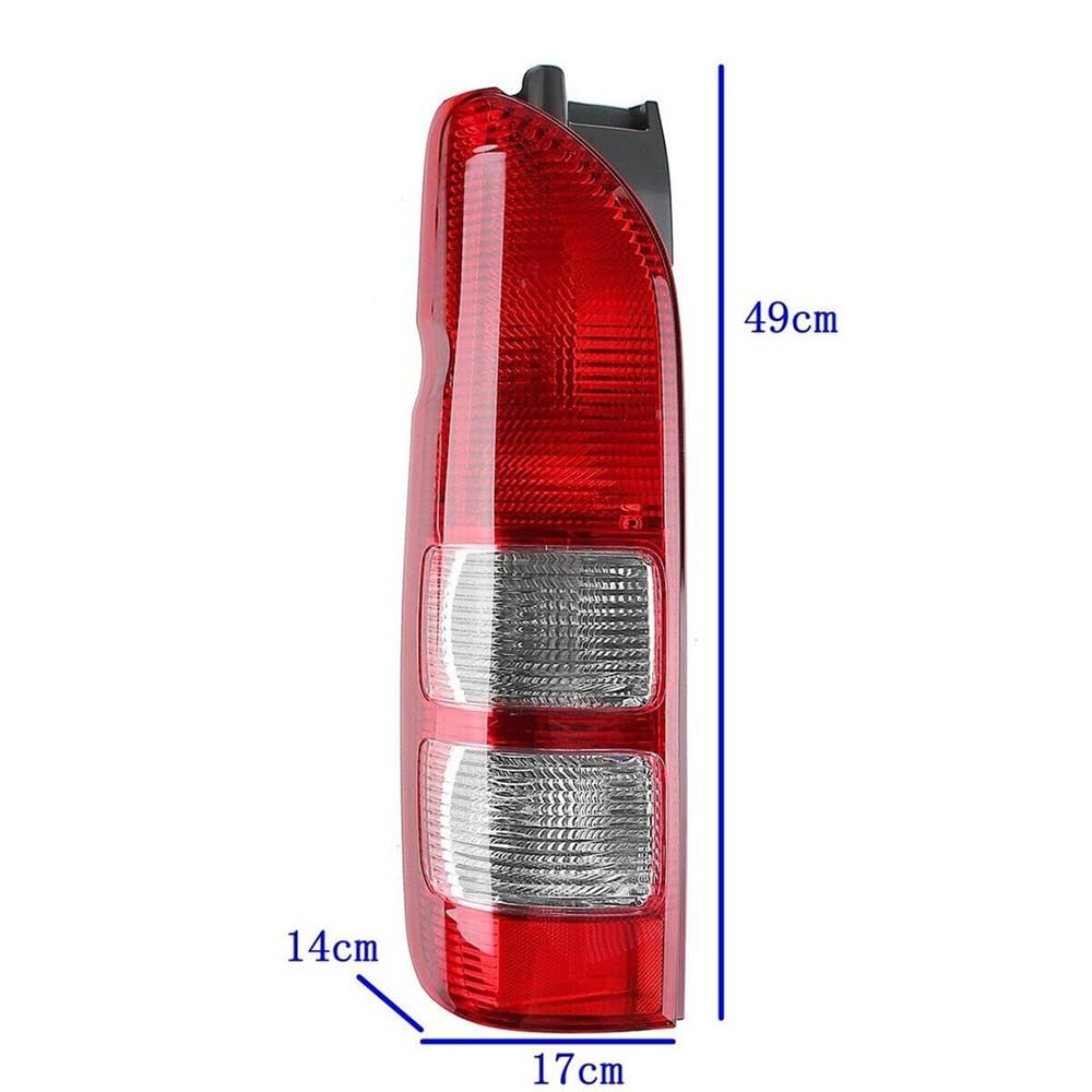 Nexxxly Tail Lights for Toyota Ace Genuine Style with Wiring and Right Hiace/Regius (200 Series) - Narrow/Wide (Left Set)