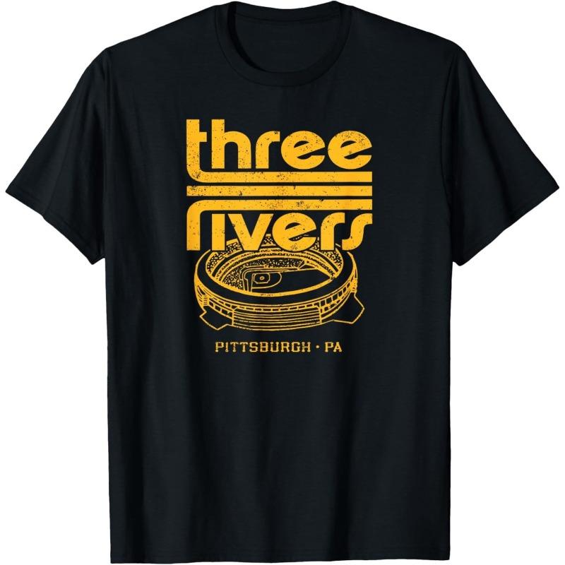 Retro Sports Stadium T-shirt Men s T-shirt Summer Retro Unisex Casual Fashion Y2K T-shirt S