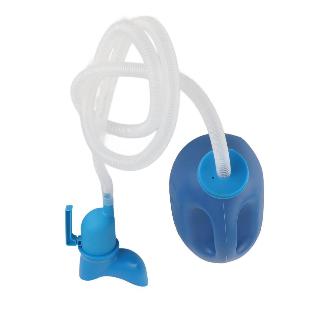 Unisex Potty Urinal 2000ML Capacity Leakproof Urinal Bottle with Flexible Long Tube for Elderly